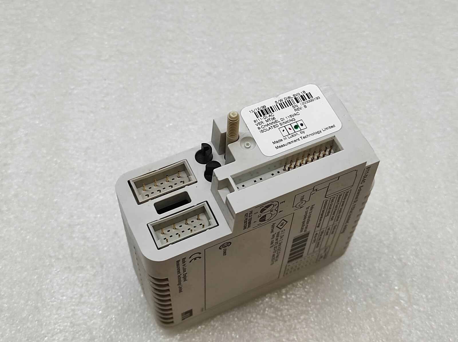 MEASUREMENT TECHNOLOGY 8111-DI-AC 8-CHANNEL DI 115V - Image 5