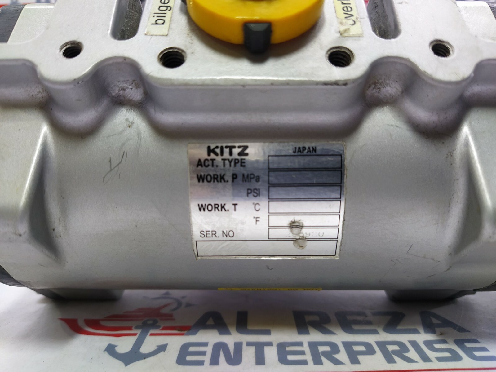 KITZ FBS-TNE 1 PNEUMATIC ACTUATOR 1111180022 KITZ ACT CKD AG41-02-1 110V - Image 8