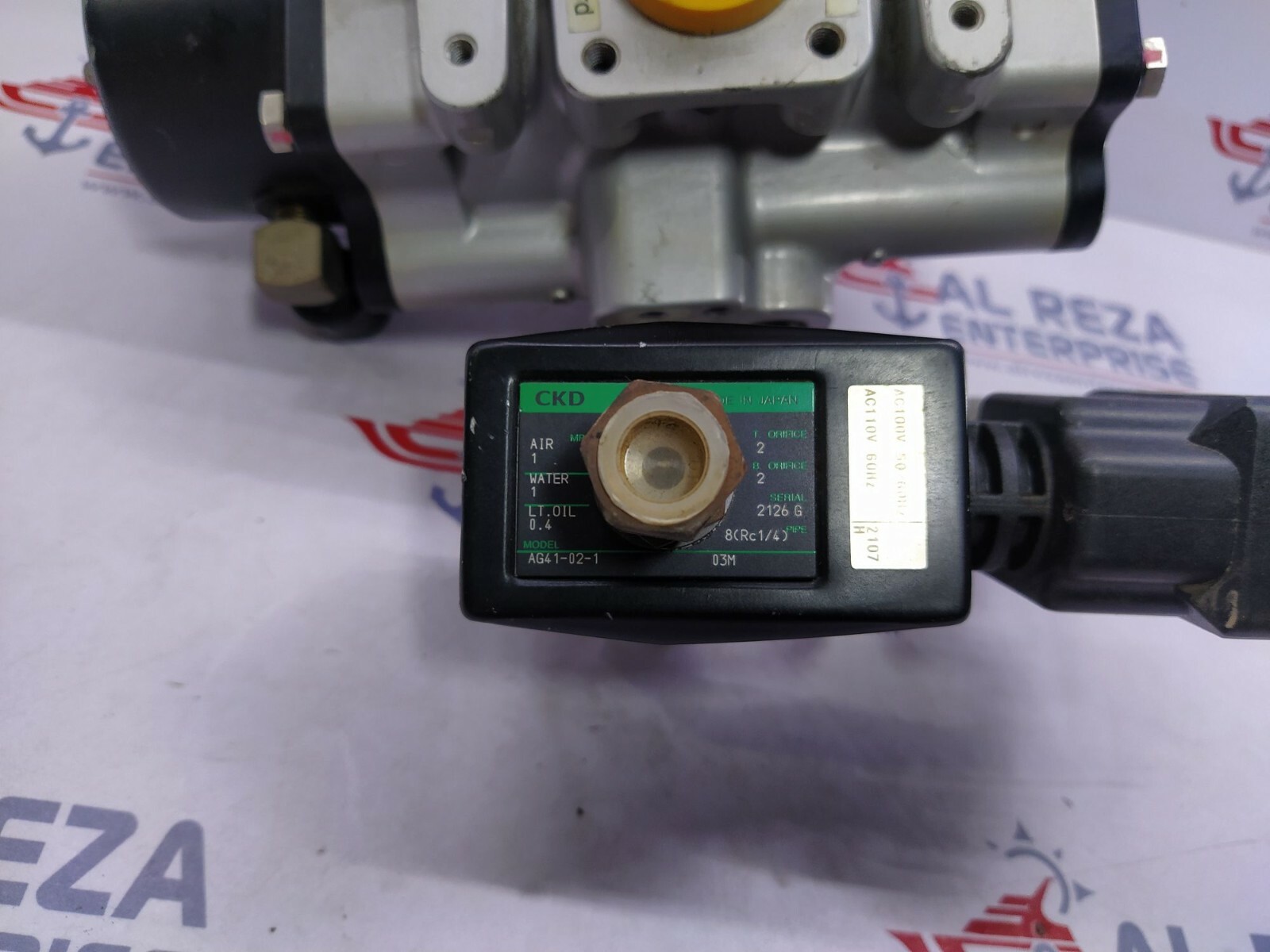 KITZ FBS-TNE 1 PNEUMATIC ACTUATOR 1111180022 KITZ ACT CKD AG41-02-1 110V - Image 9