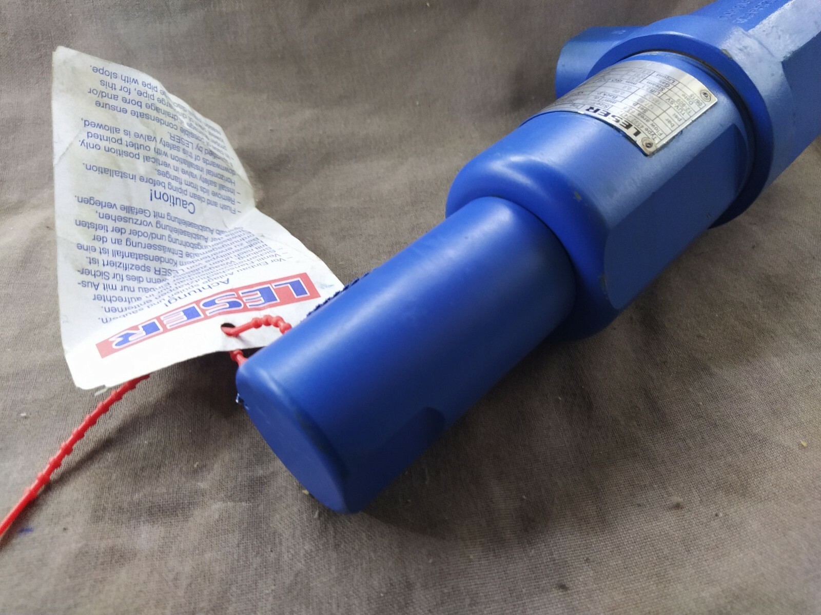 Laser 4592.2472 Threaded Safety Relief Valves Spring Loaded 4592-2472 - Image 4