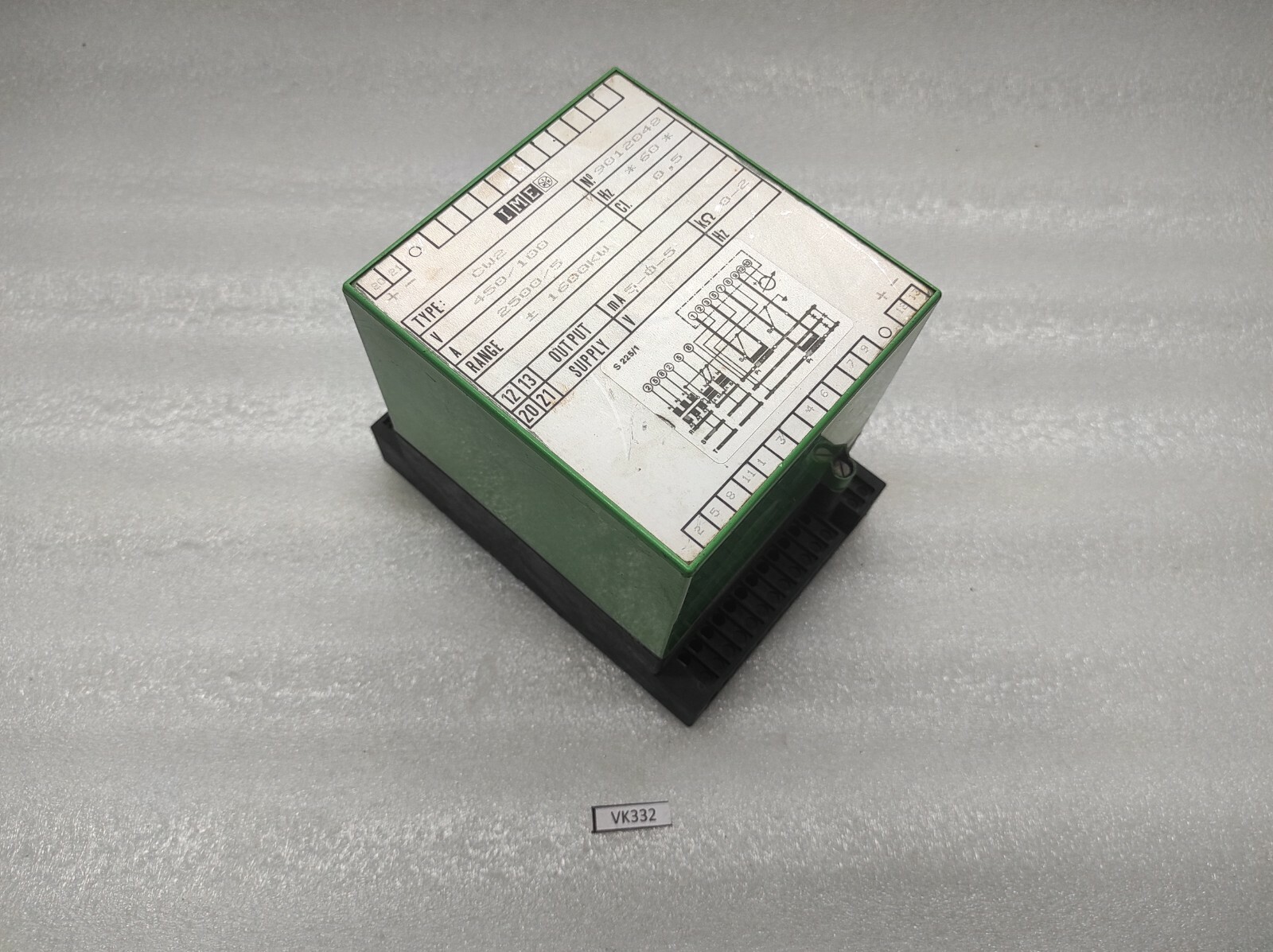IME CW2 450/100V A 2500/5 RANGE 1600KW CI0.5 - Image 7
