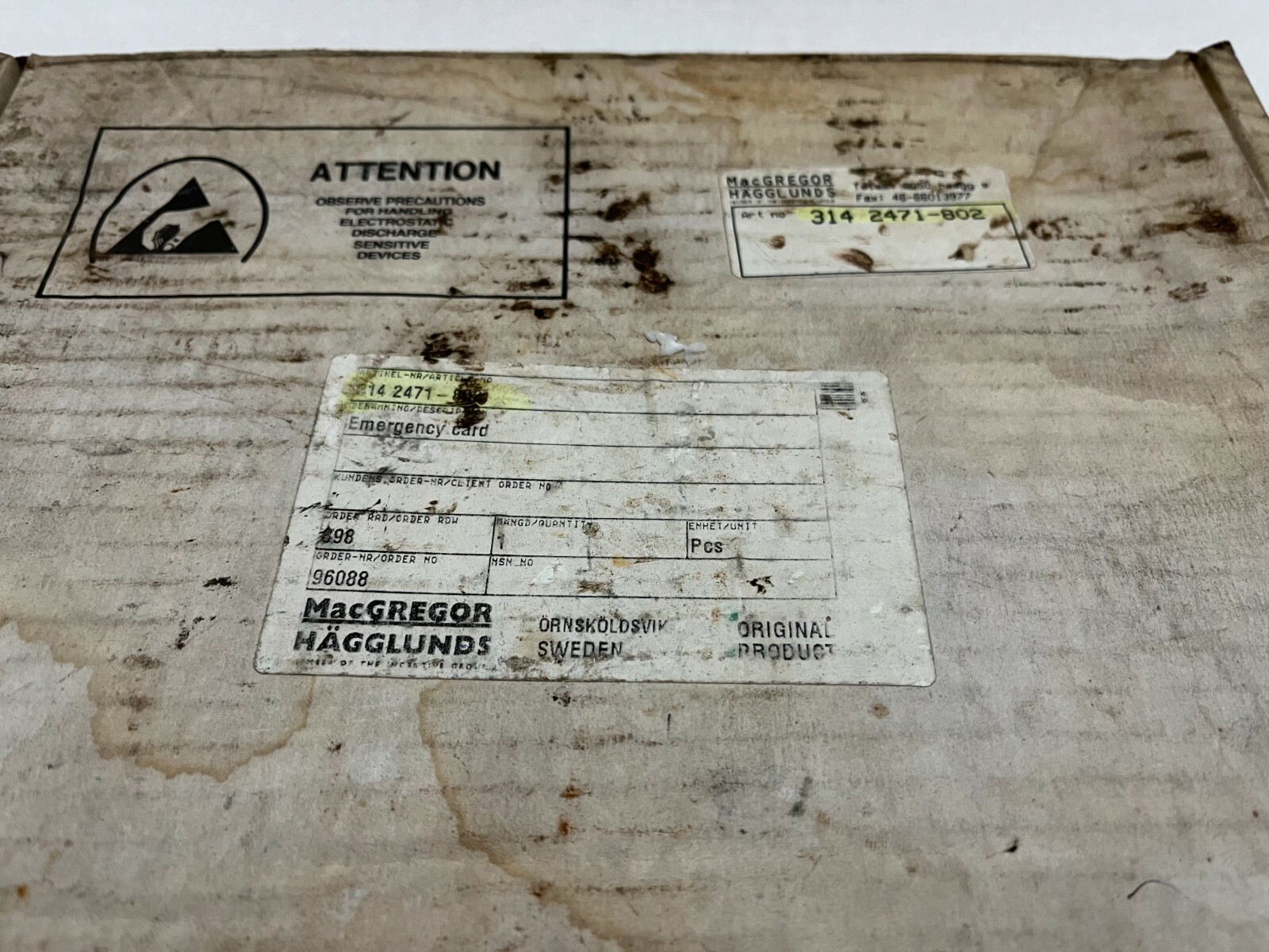 MACGREGOR 314 2471-802 CIRCUIT BOARD HS3142508001A - Image 6