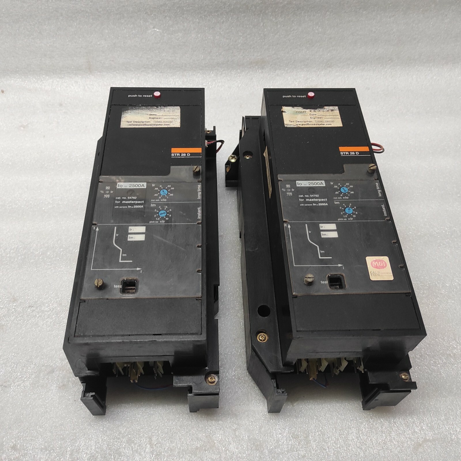 MERLIN GERIN STR28D MASTER PACT CIRCUIT BREAKER 54762 2500A - Image 10