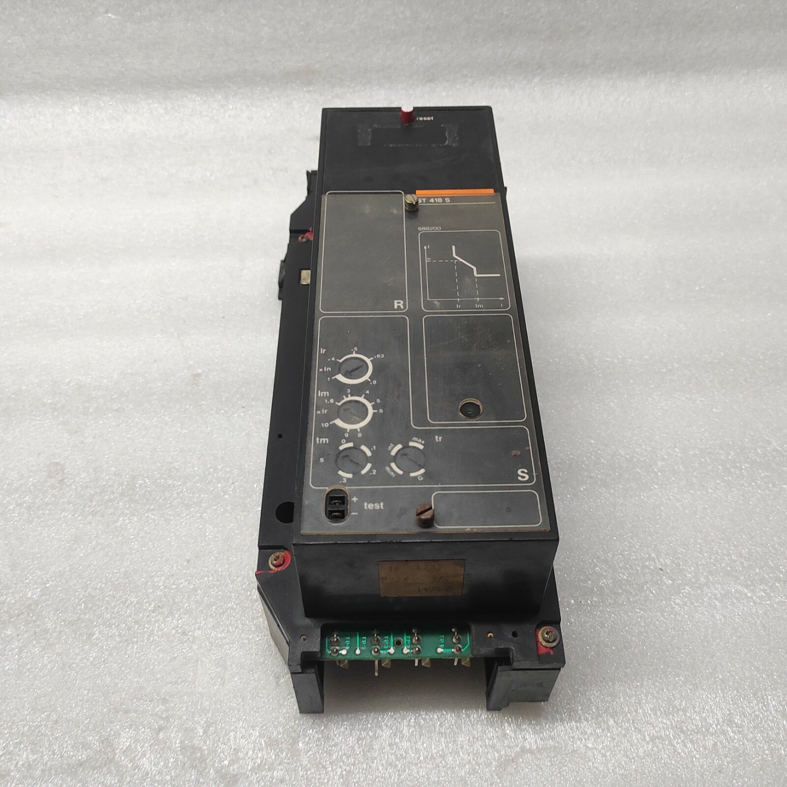 MERLIN GERIN ST418S MASTERPACT CIRCUIT BREAKER 1200A