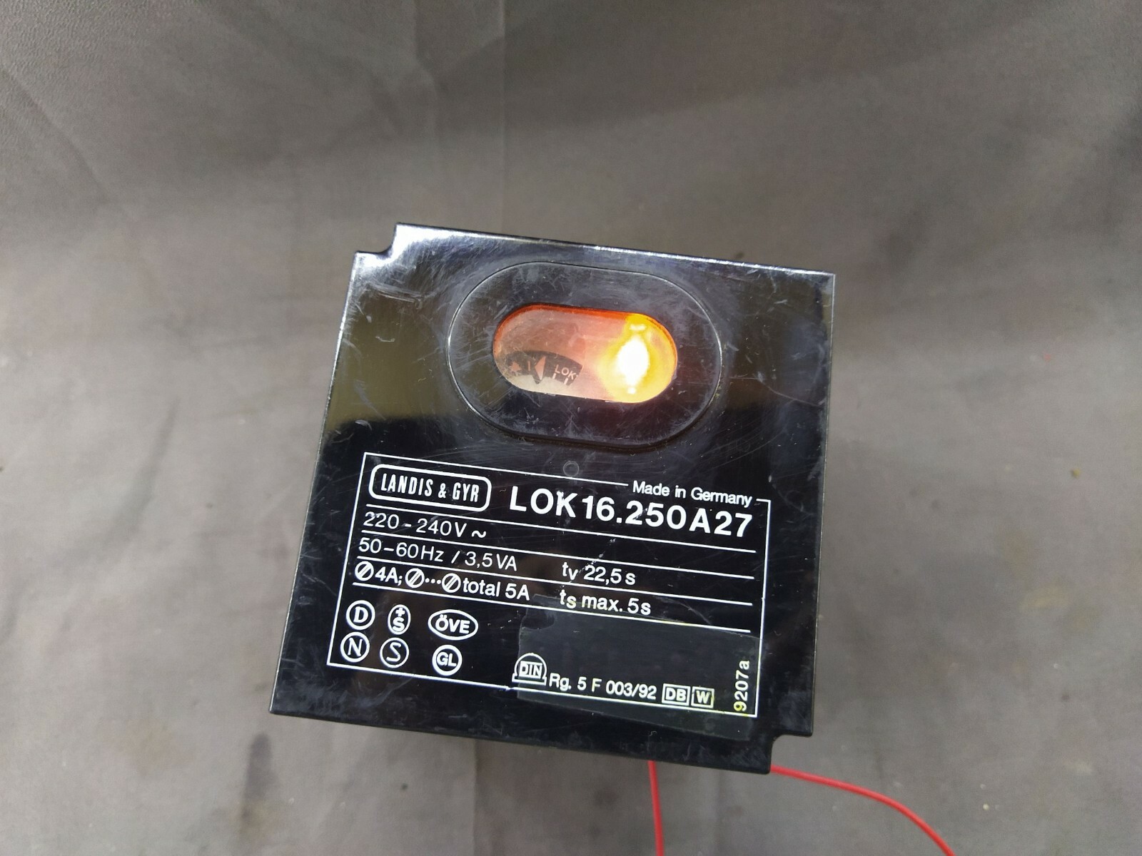 Landis & Gyr LOK16.250A27 Burner Control 220-240V LOK 16.250A27 - Image 11