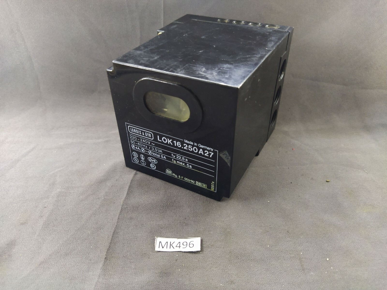 Landis & Gyr LOK16.250A27 Burner Control 220-240V LOK 16.250A27 - Image 12