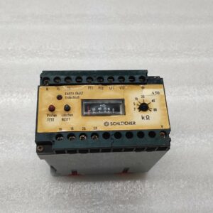 SCHLEICHER SIW1003 LINE MONITORING RELAY 18210945-824-048 230VAC  0-80K ohm