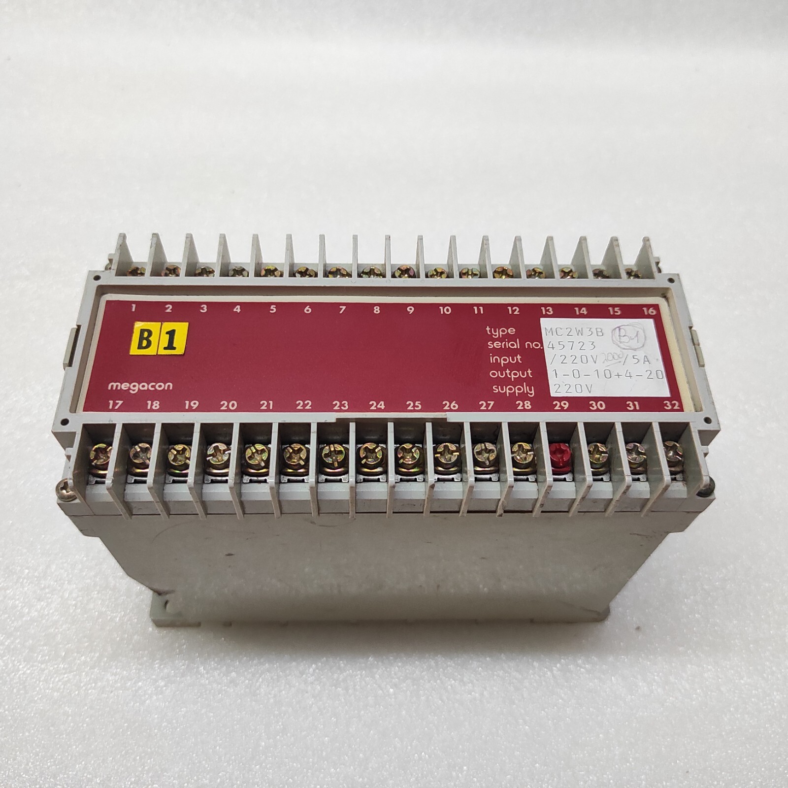 MEGACON MC2W3B TRANSDUCER 220V 5A - Image 2