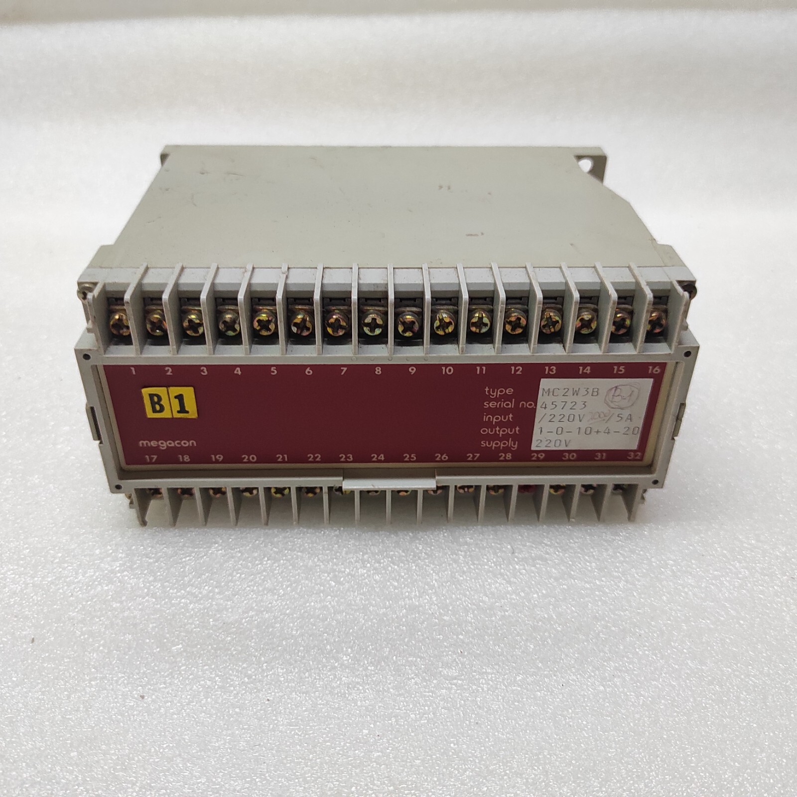 MEGACON MC2W3B TRANSDUCER 220V 5A - Image 4