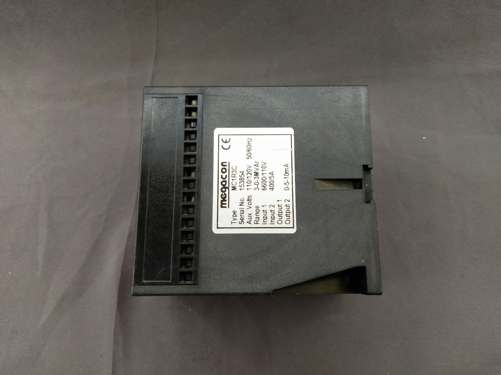 Megacon MC1R3C Power Transducer 110/120V - Image 4