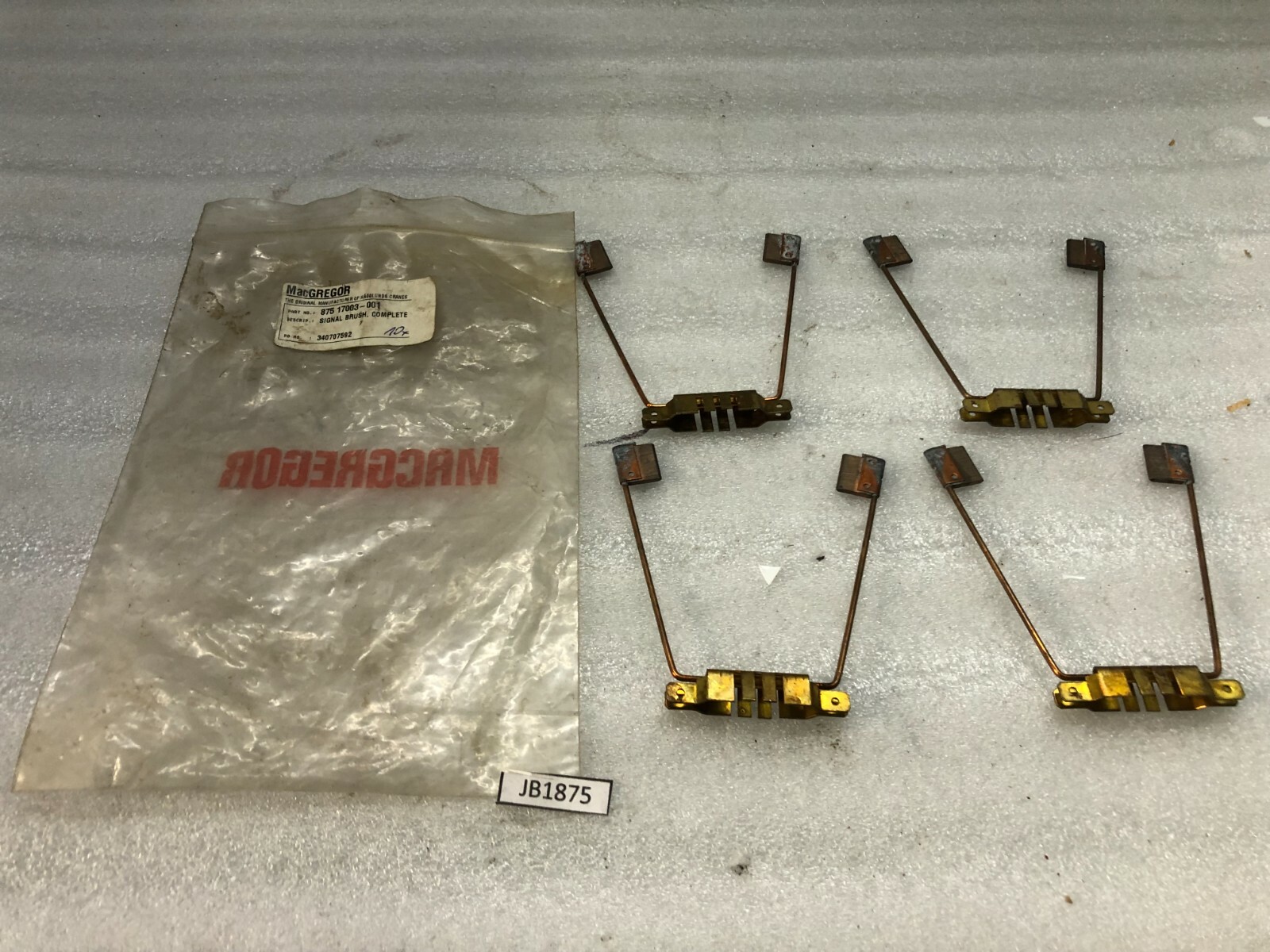 MACGREGOR 875 17003-001 SIGNAL BRUSH LOT OF 4 UNIT - Image 5