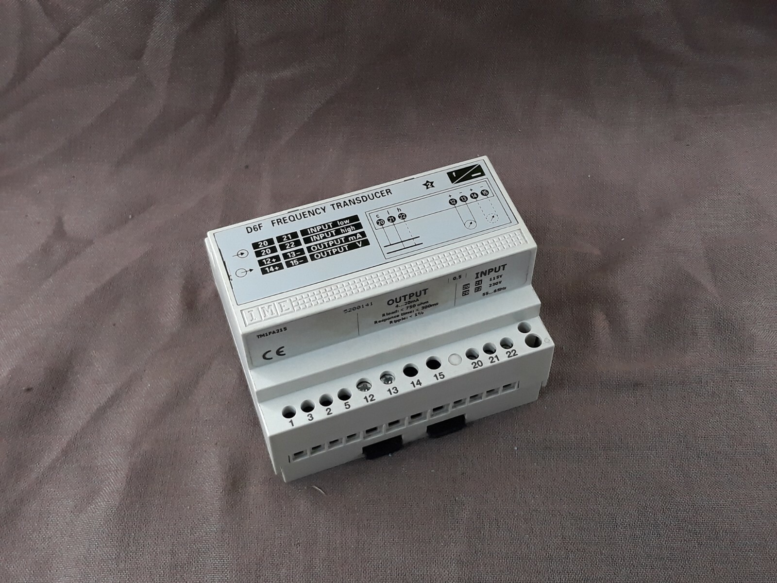 IME D6F Frequency Transducer TM1FA215 - Image 2