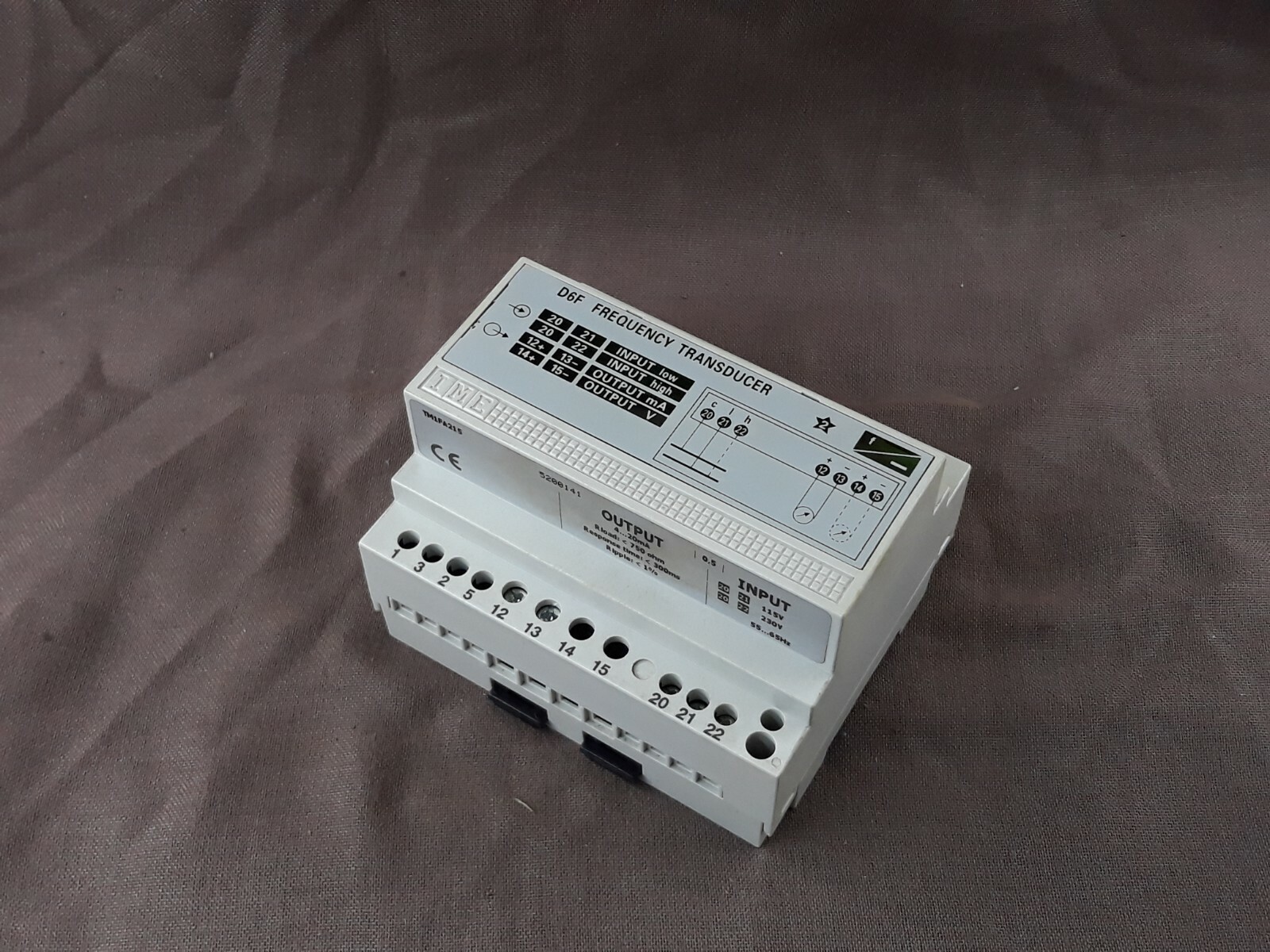 IME D6F Frequency Transducer TM1FA215 - Image 3