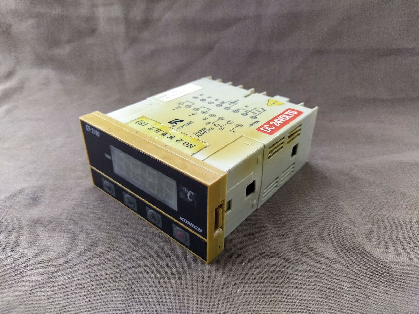 Konics KN-2101 Temperature Indicator KN 2100 24VDC - Image 2