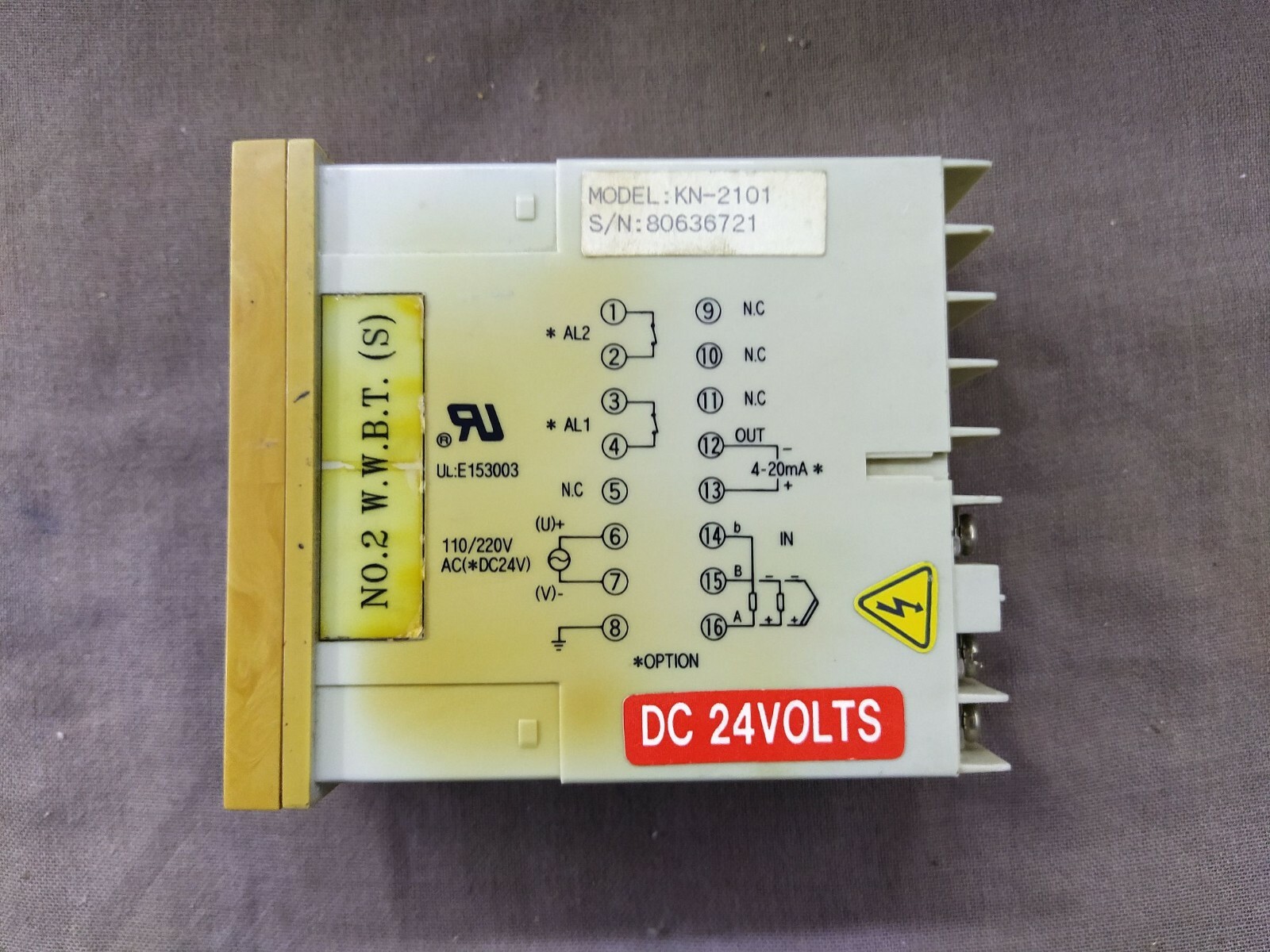 Konics KN-2101 Temperature Indicator KN 2100 24VDC - Image 4