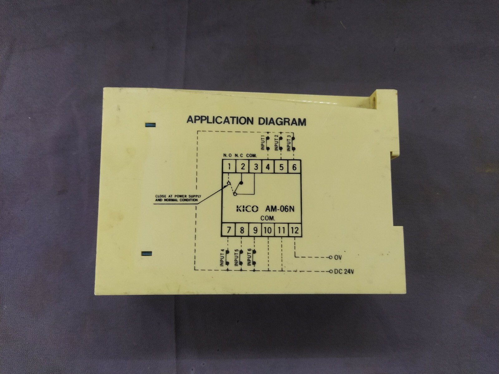 Kico AM-06N Alarm Monitoring Unit 24V DC - Image 4