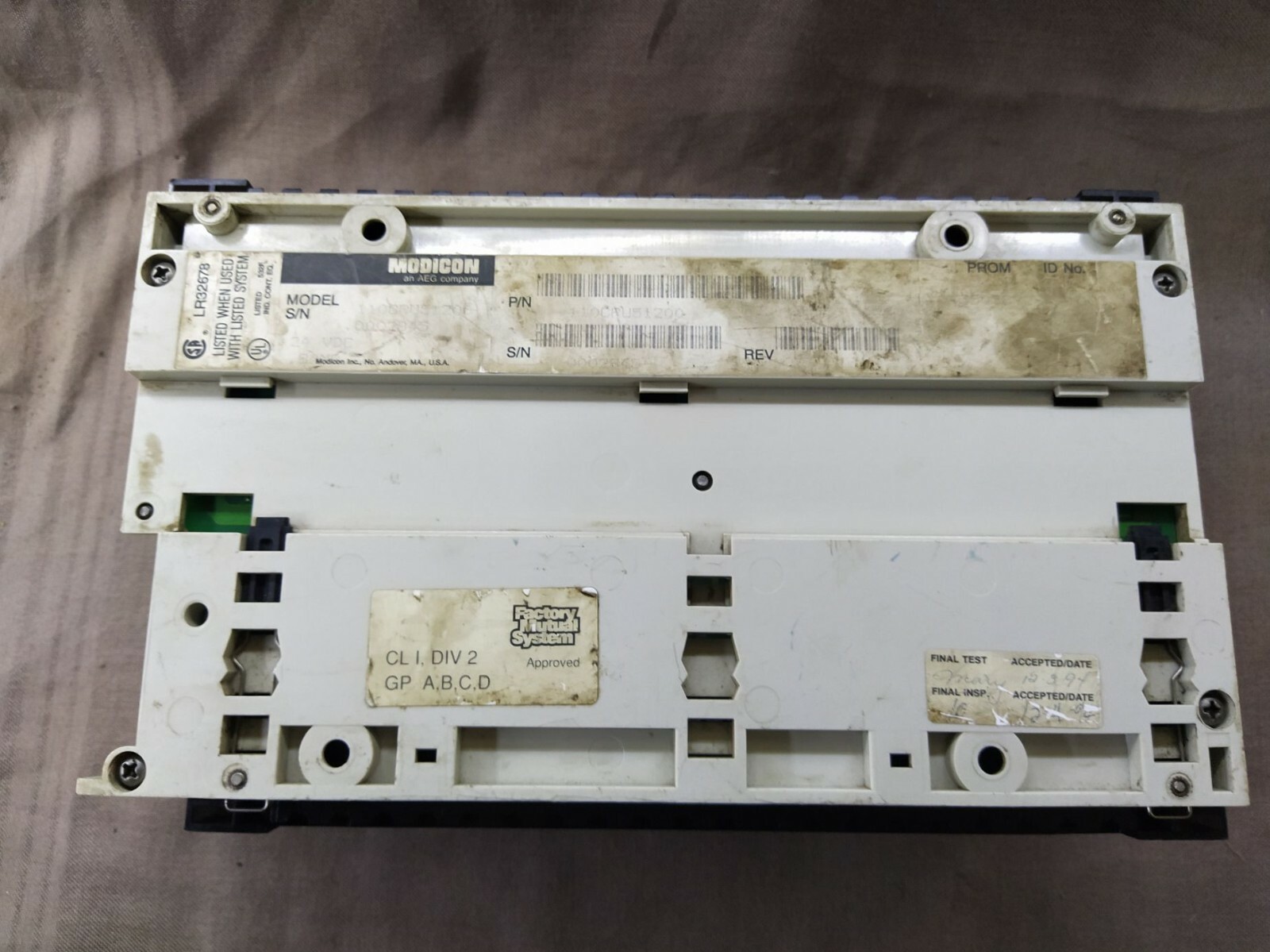 AEG 110CPU51200 MODICON Micro 110 CPU 512 00 - Image 5