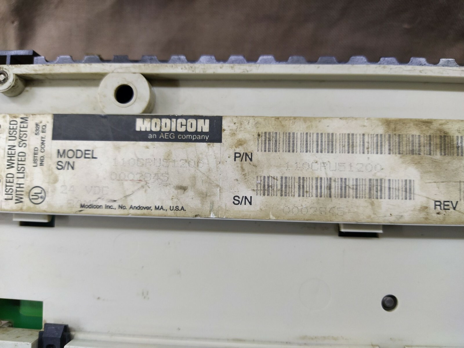 AEG 110CPU51200 MODICON Micro 110 CPU 512 00 - Image 6