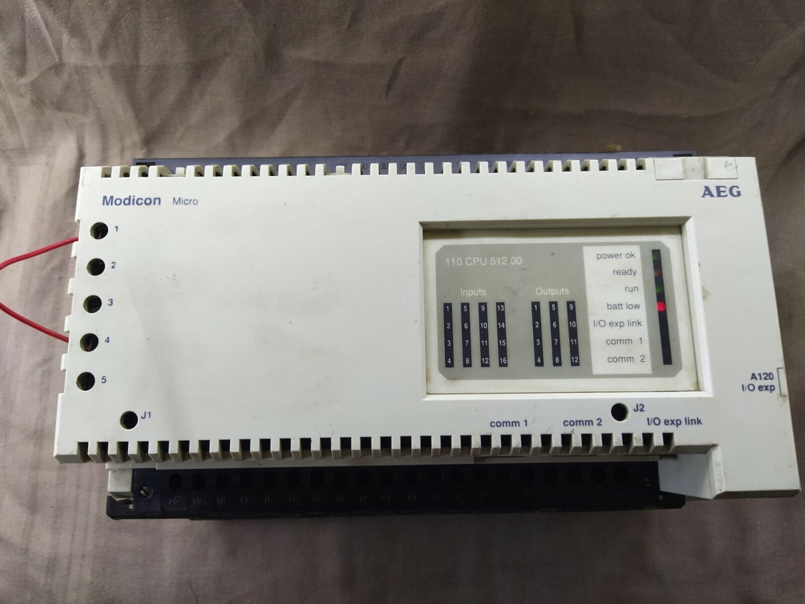AEG 110CPU51200 MODICON Micro 110 CPU 512 00 - Image 8