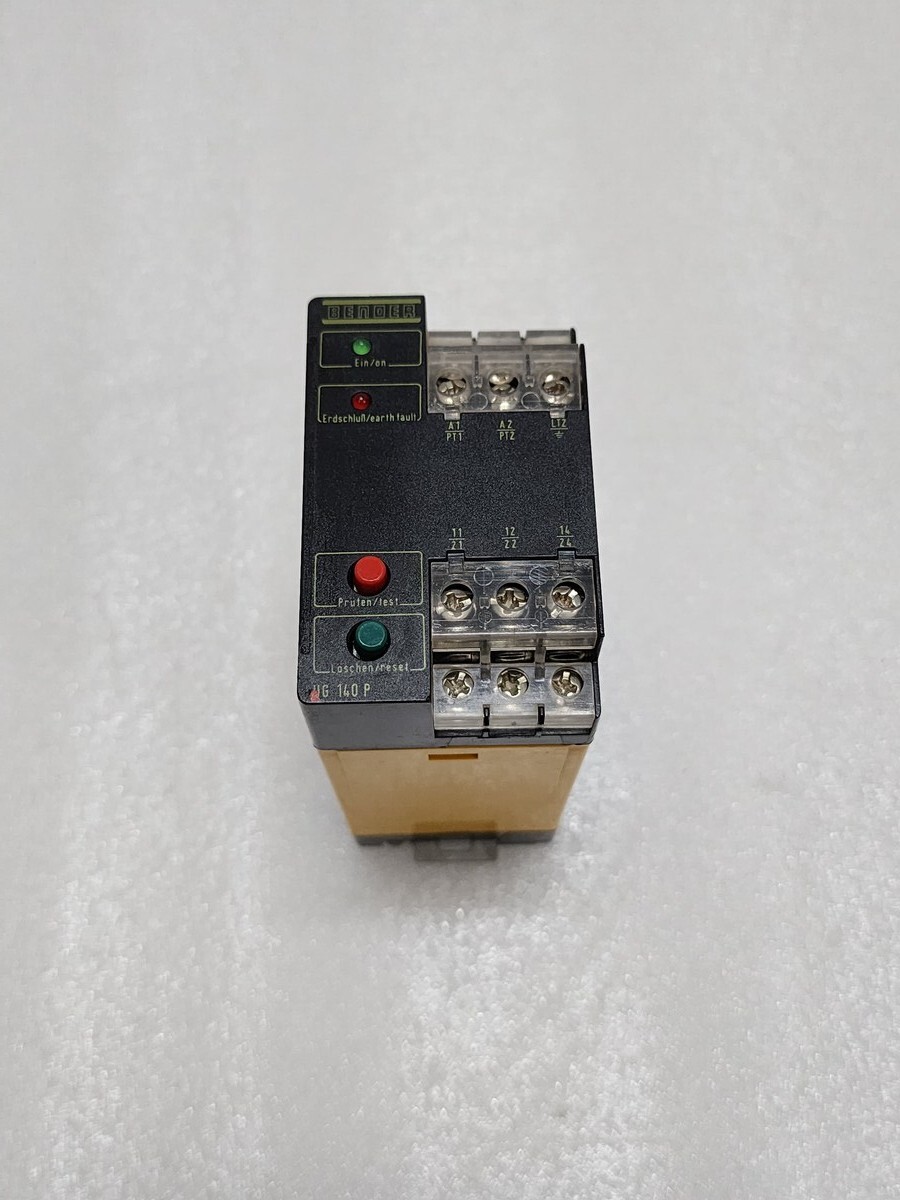 BENDER UG140P EARTH FAULT RELAY B916382 24VDC - Image 7