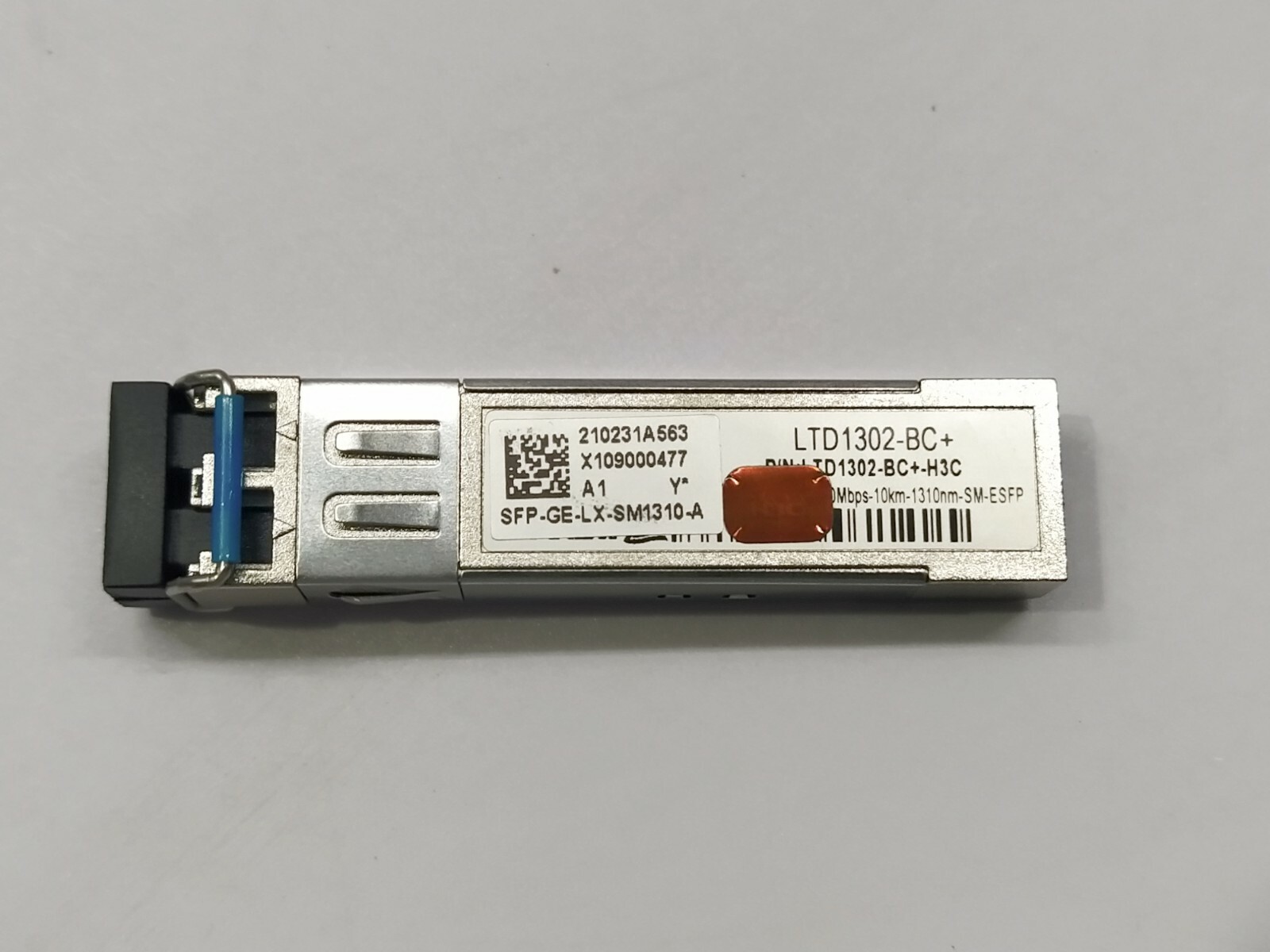 LANSWITCH MODULE SFP-GE-LX-SM1310-A OPTICAL TRANSCEIVER 0231A563 - Image 3