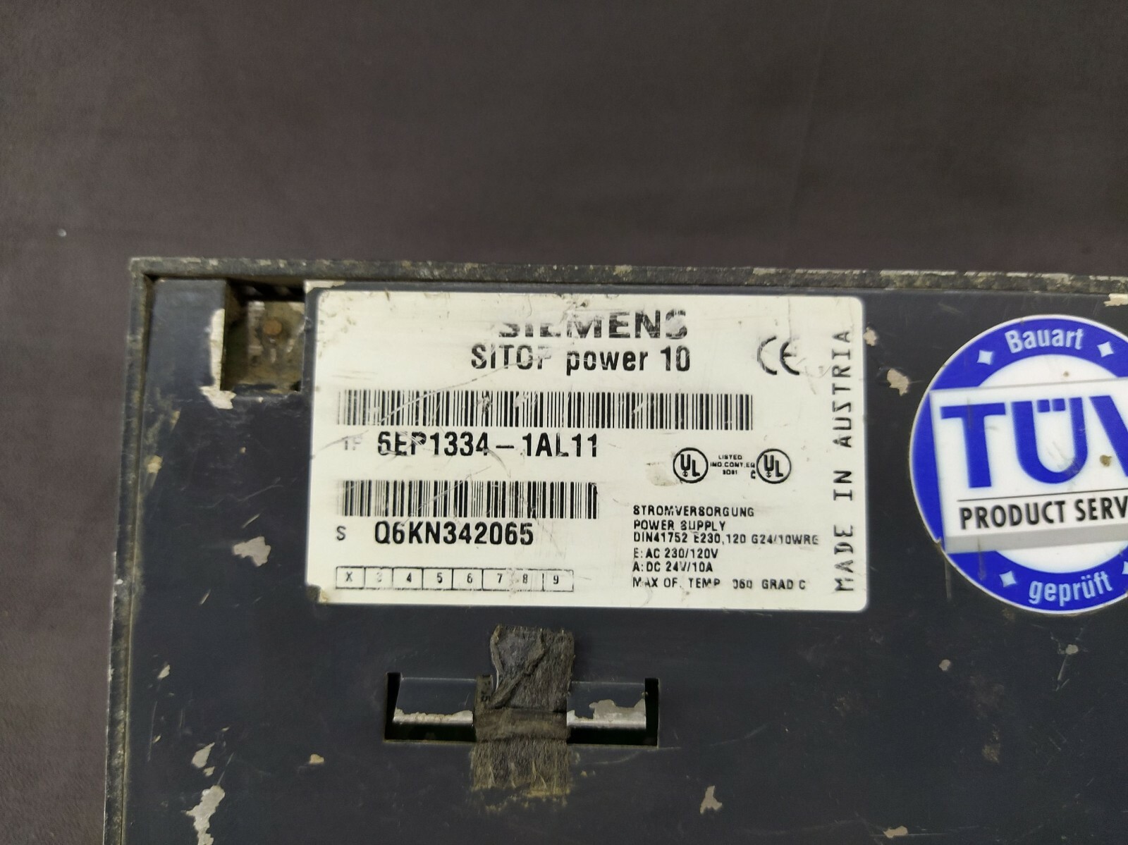 Siemens SITOP Power 10 6EP1 334-1AL11 Power Supply - Image 6