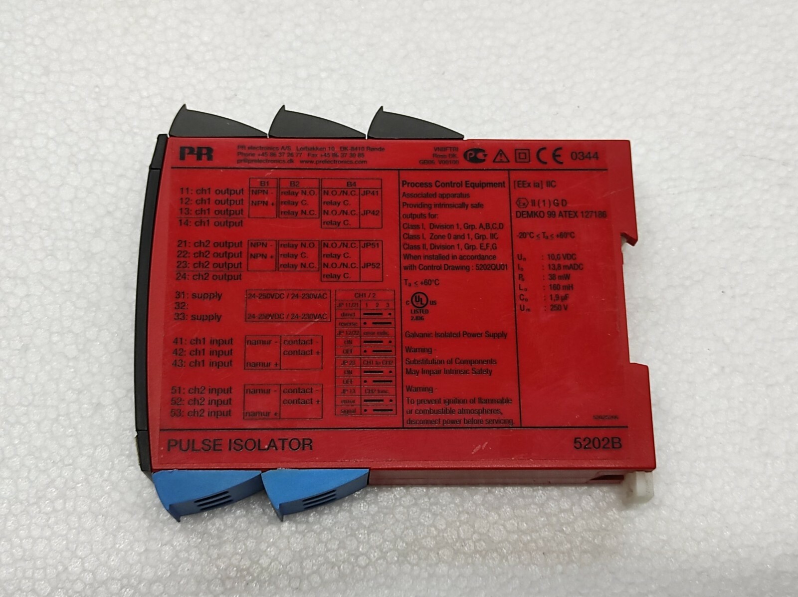 PR ELECTRONIC 5202B PULSE ISOLATOR - Image 4