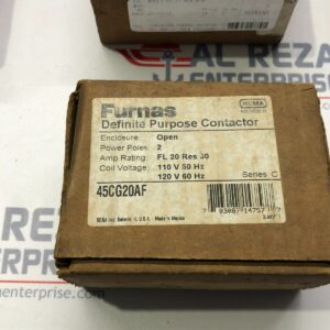 FURNAS 45CG20AF DEFINITE PURPOSE CONTACTOR 110-120V