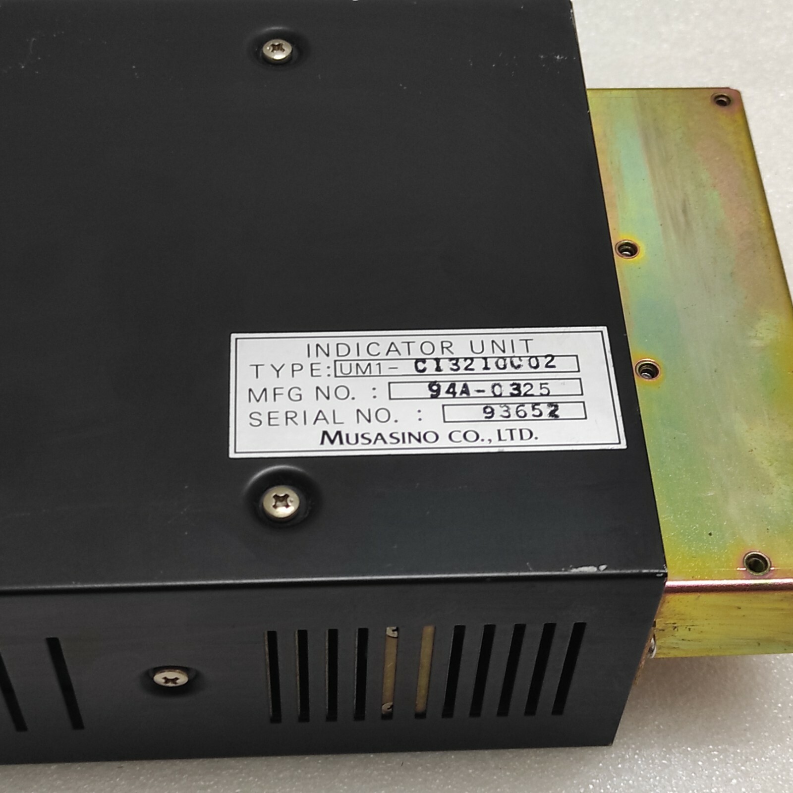 MUSASINO UM1-C13210002 LEVEL CONTROLLER 94A-0325 - Image 4