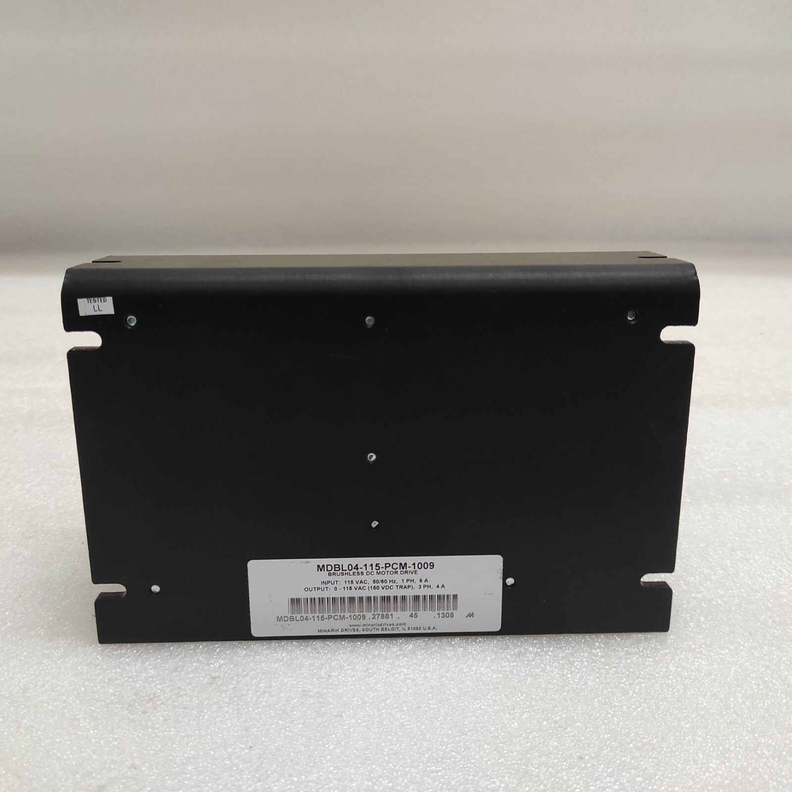 MINARIK DRIVES MDBL04-115-PCM-1009 BRUSHLESS DC MOTOR DRIVE 115VAC - Image 6