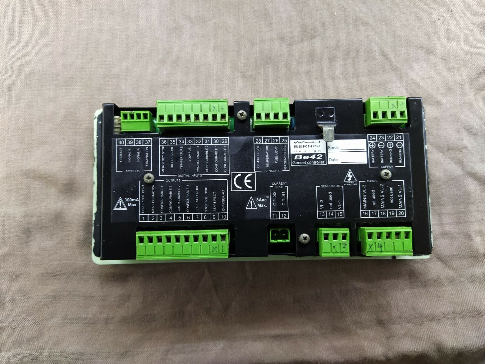 Bernini BE42 Genset Controller Generator Control Panel - Image 3