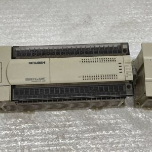 MITSUBISHI MELSEC FX2N-64MT-ESS/UL PROGRAMMABLE CONTROLLER FX2N-8EX-ES POWER