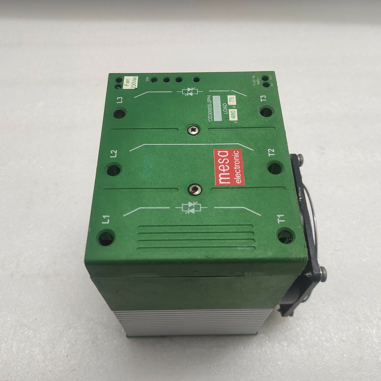 MESA ELECTRONIC CD3000S-2PH/75A/-/480V/NO/SSR/ZC/NF THYRISTOR UNIT - Image 2