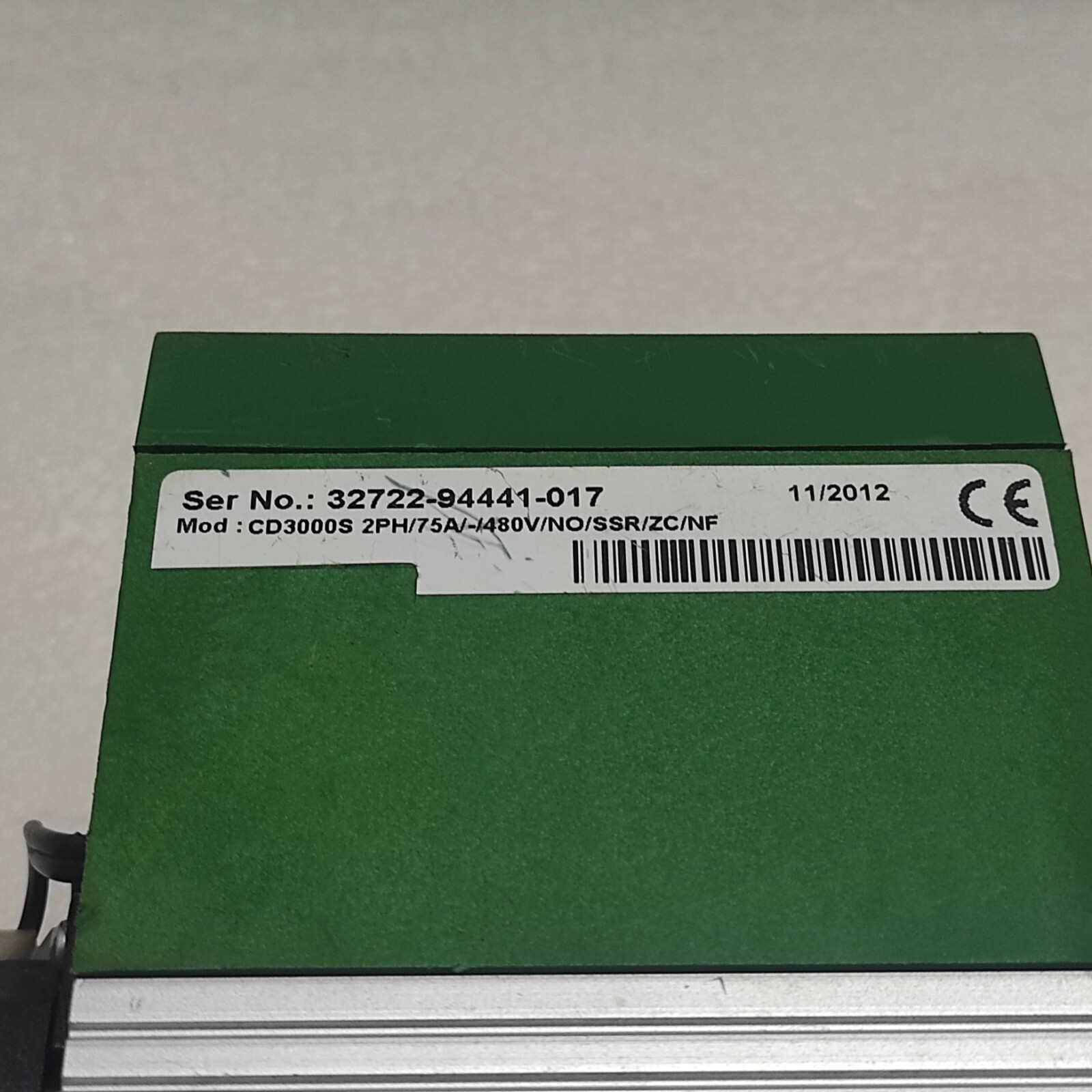 MESA ELECTRONIC CD3000S-2PH/75A/-/480V/NO/SSR/ZC/NF THYRISTOR UNIT - Image 4