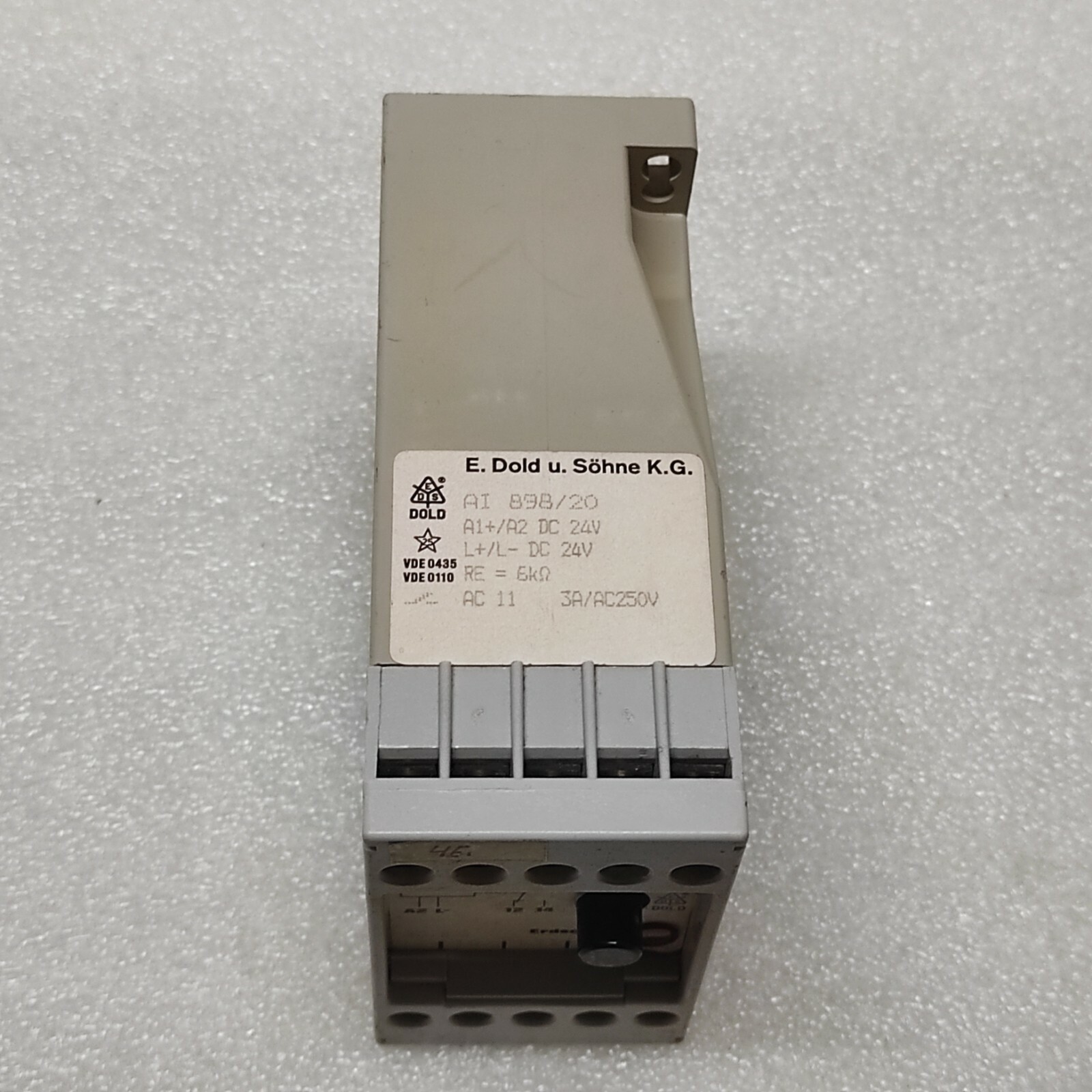 DOLD AI 898/20 VOLT METER DC 24V - Image 3