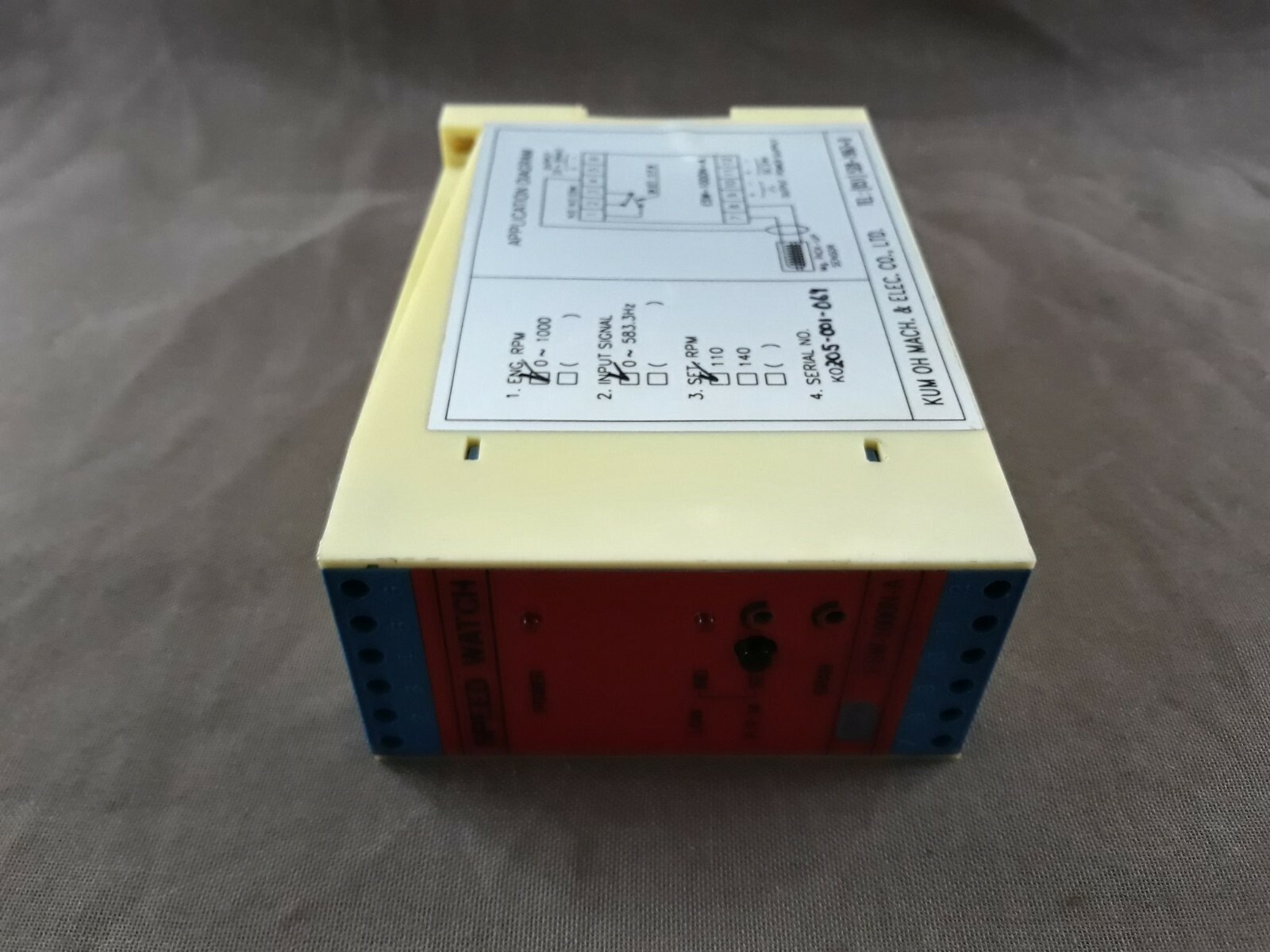 Kum Oh ESW-1000N-A Speed Watch ESW1000NA - Image 7