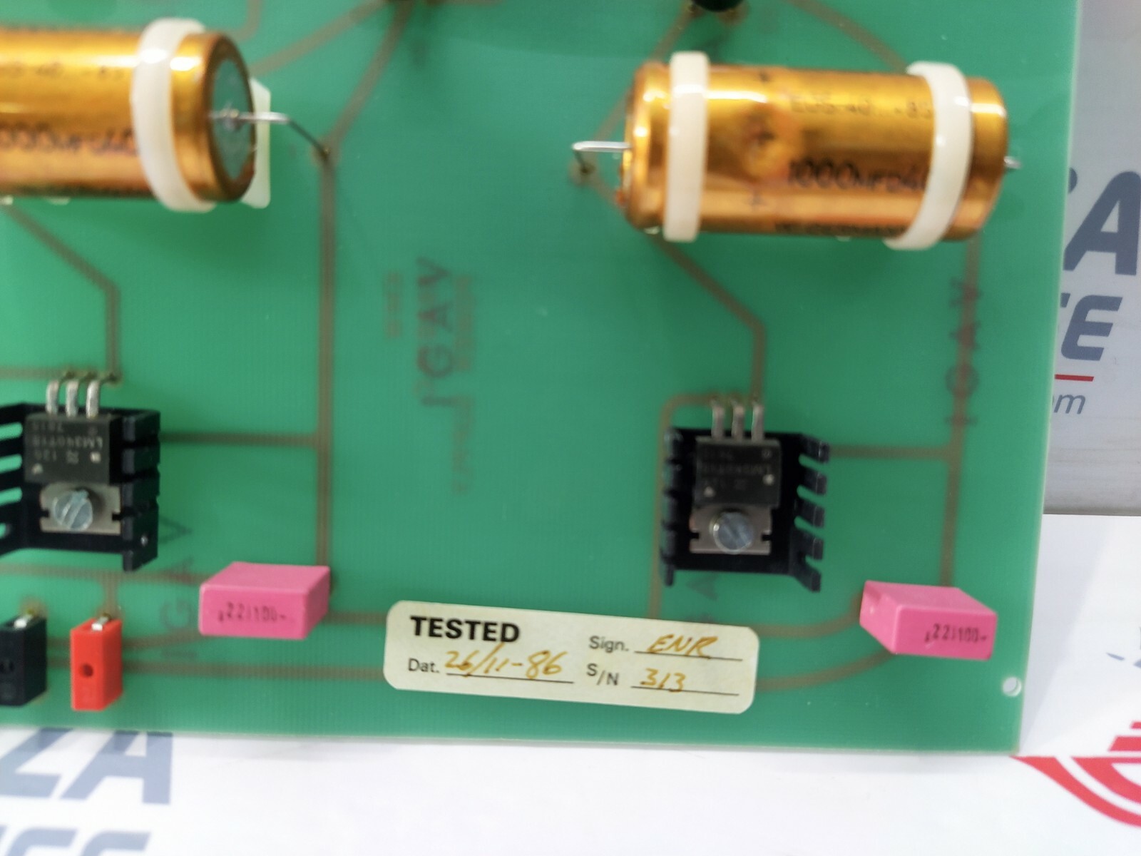 KMW 582015C POWER SUPPLY PCB - Image 4