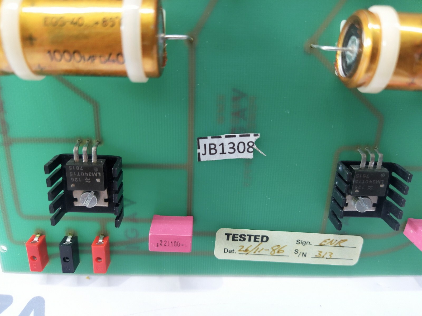 KMW 582015C POWER SUPPLY PCB - Image 7