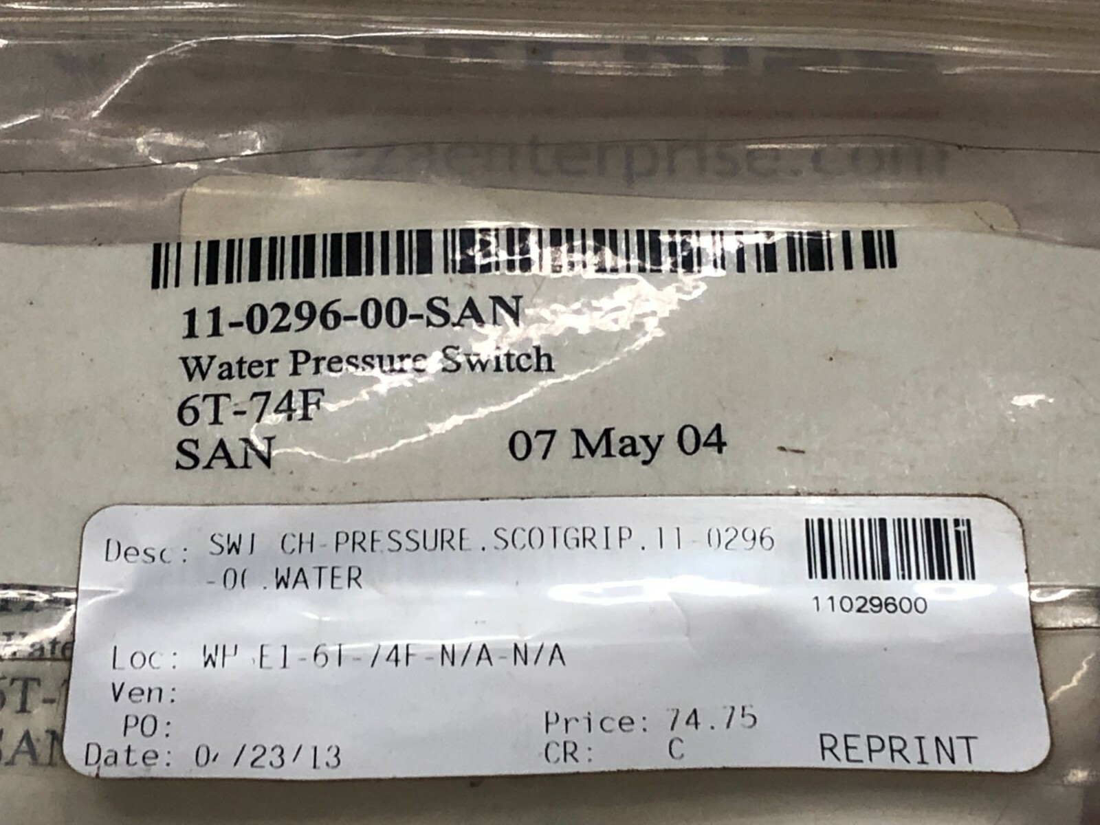 JOHNSON CONTROLS 11-0296-00 PRESSURE CONTROL P10BC-30 - Image 11