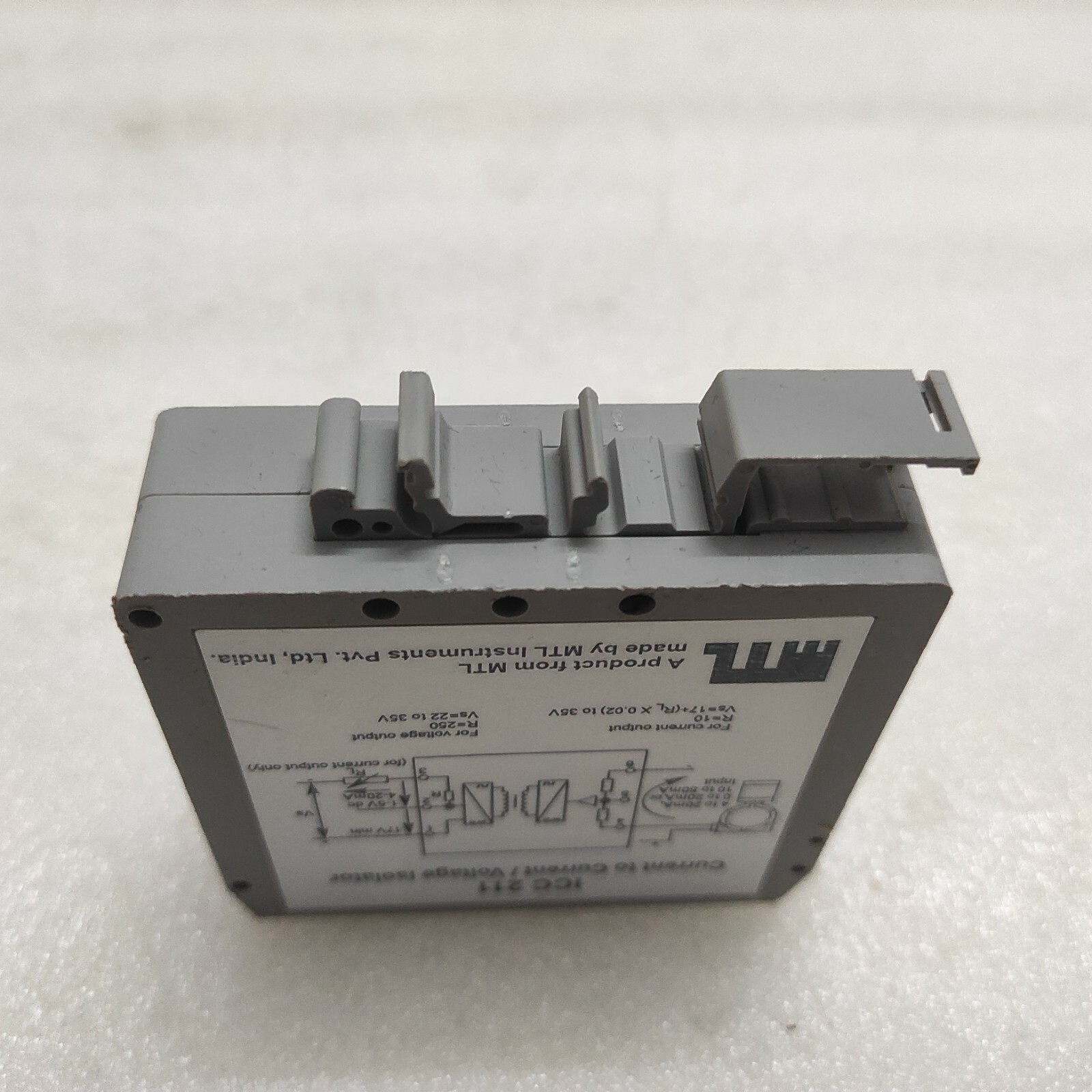 MEASUREMENT TECHNOLOGY ICC211 CURRENT TO CURRENT VOLTAGE ISOLATOR ICC-211-I1-01 - Image 6
