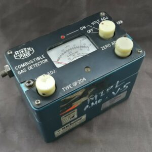 Riken Keiki Fine GP-204 Combustible Gas Detector Laboratory Analysis Gauge