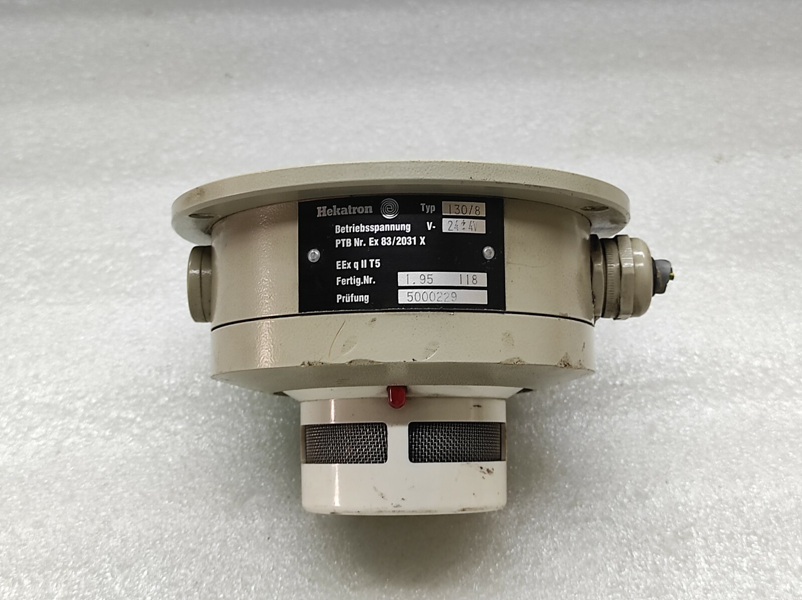 HEKATRON TYPE 130/8 SMOKE SENSOR 24V - Image 3