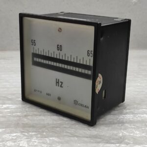 Celsa Frequency Counter Meter 440V 55-65 Hz