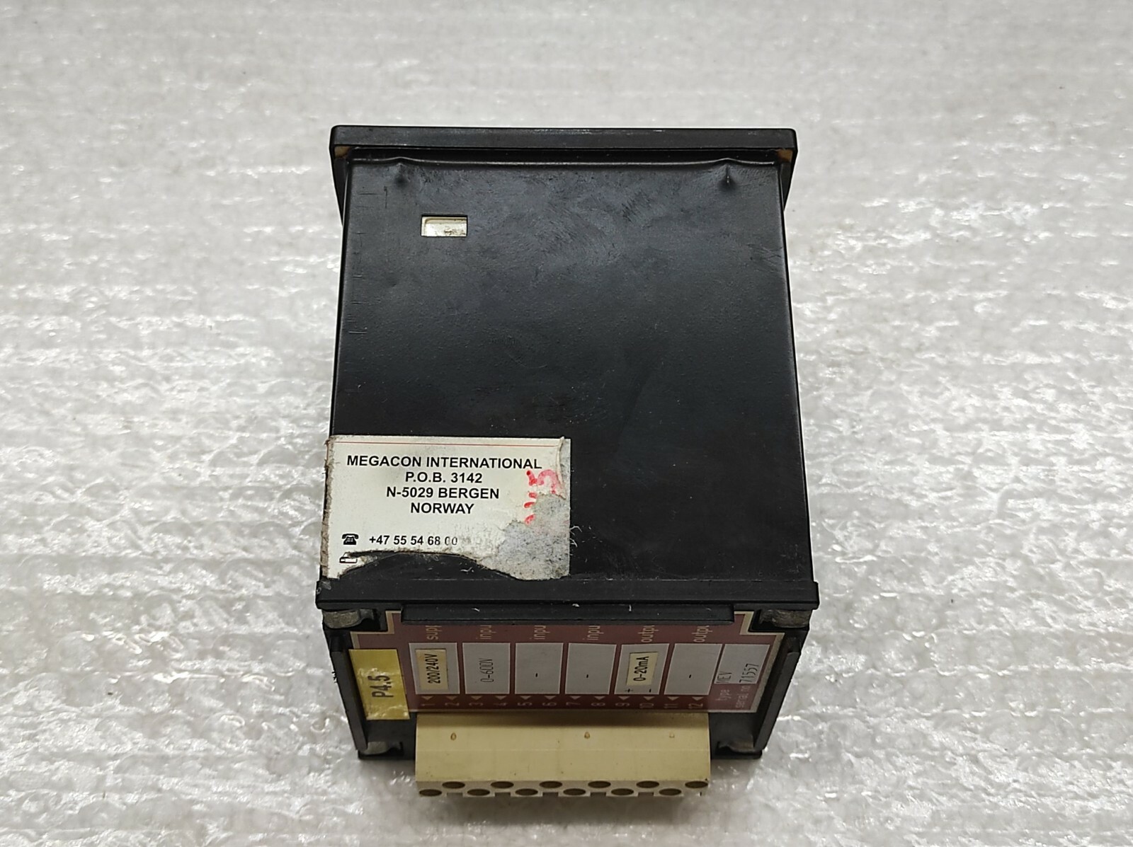 MEGACON MEV VOLT METER 0-600V 200/240V - Image 7