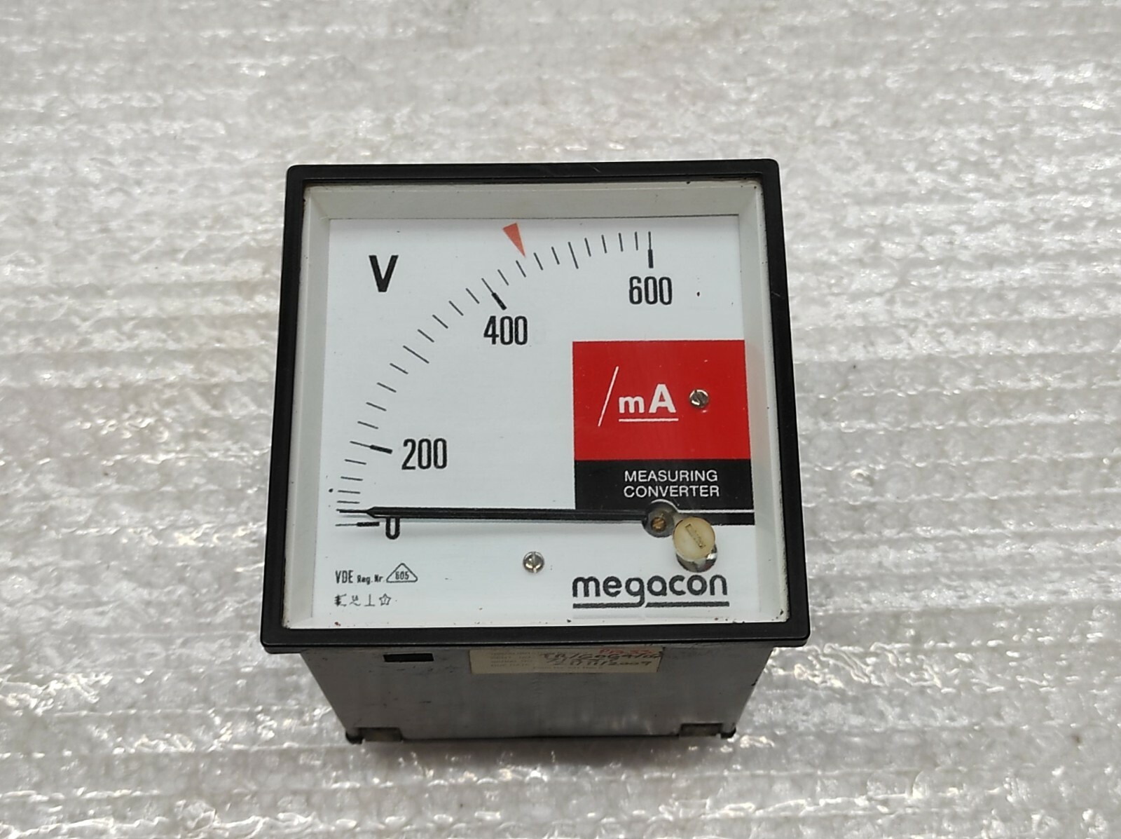 MEGACON MEV VOLT METER 0-600V 200/240V - Image 8