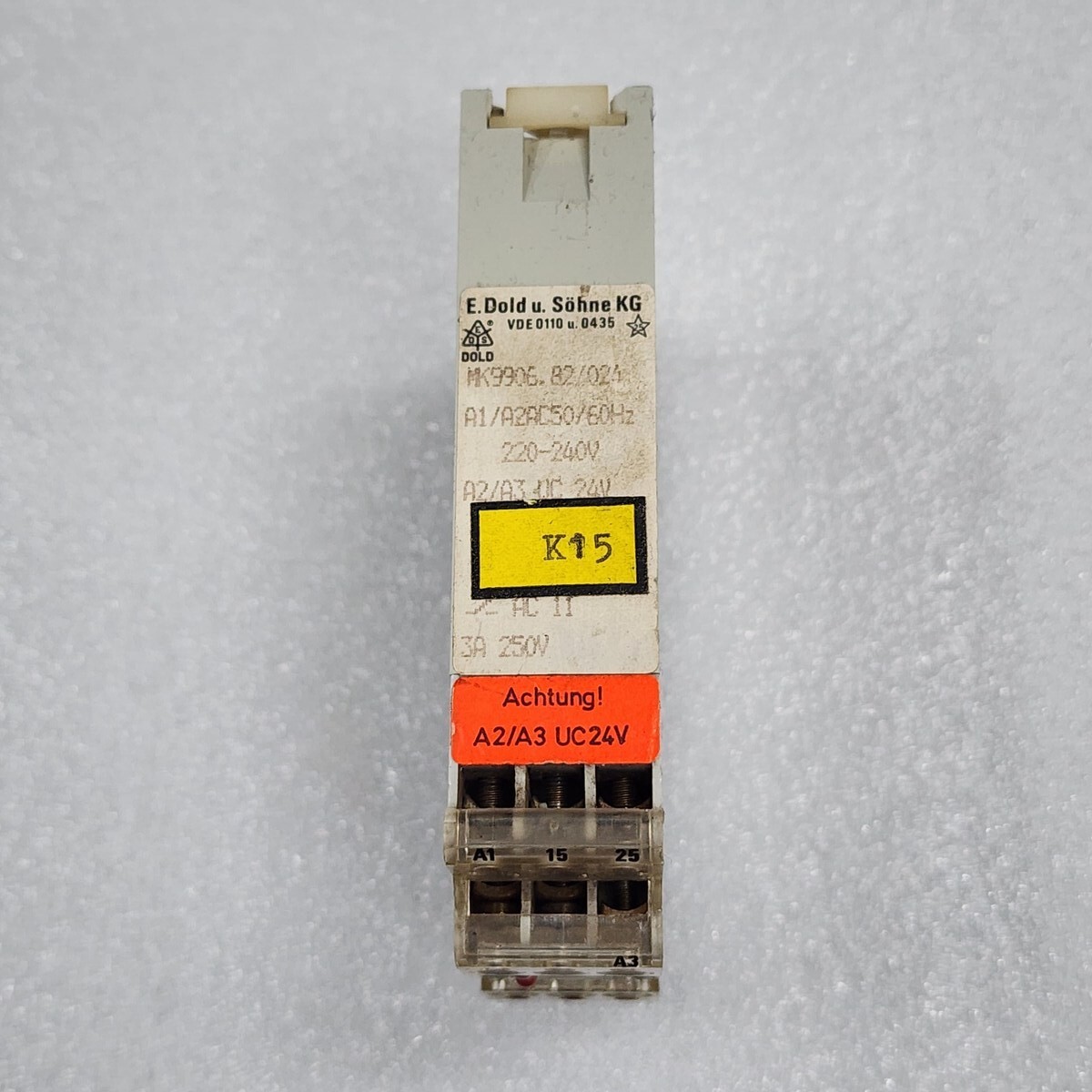 Dold MK 9906.82/024 Time Control Relay 220-240V AC/24V AC-DC MK9906.82/024 - Image 12