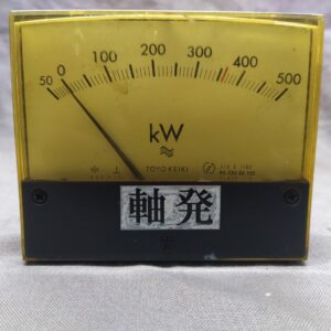 TOYO KEIKI ECF-12N WATTMETER PT 460/115V CT 750/5A 50-500 kW