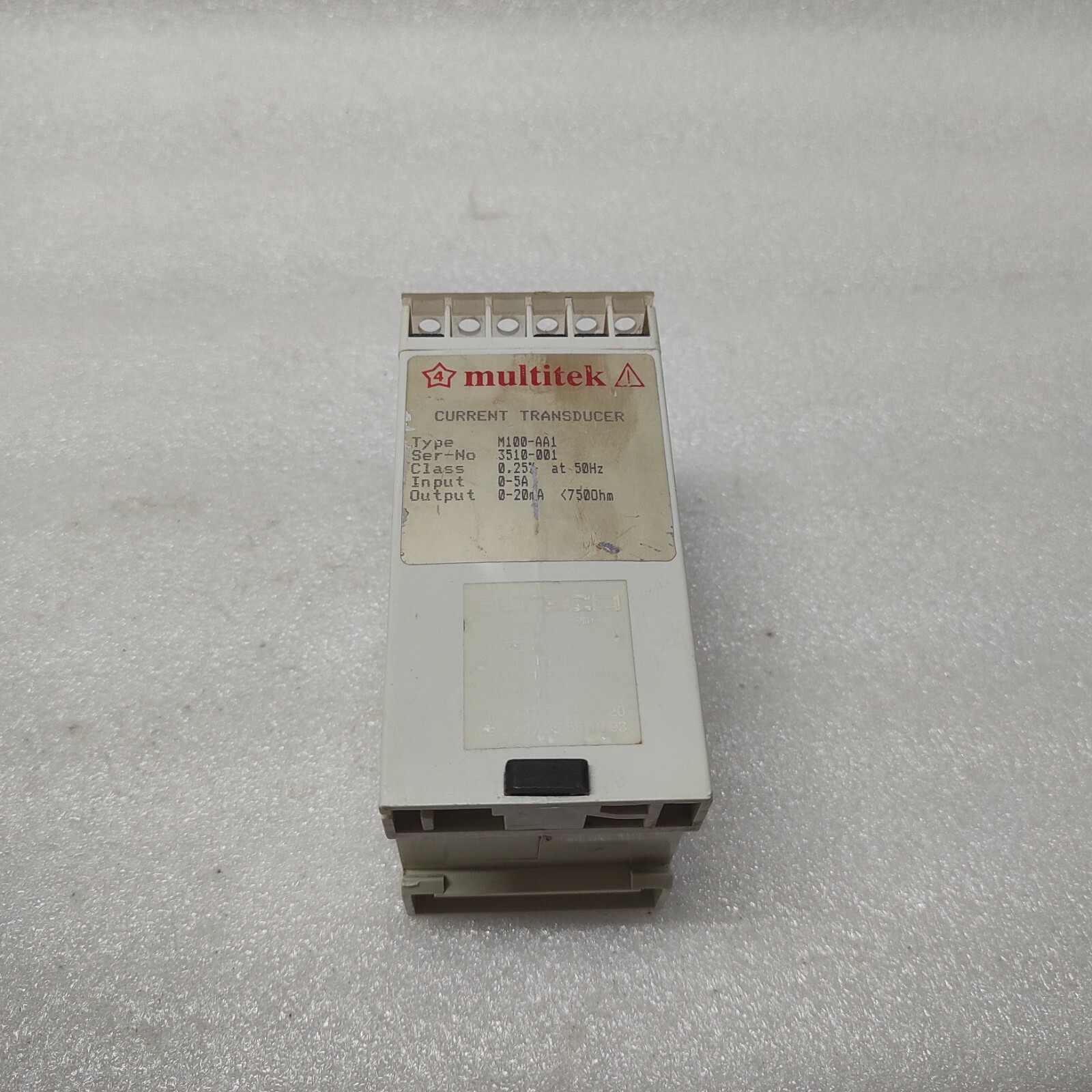 MULTITEK M100-AA1 CURRENT TRANSDUCER - Image 3