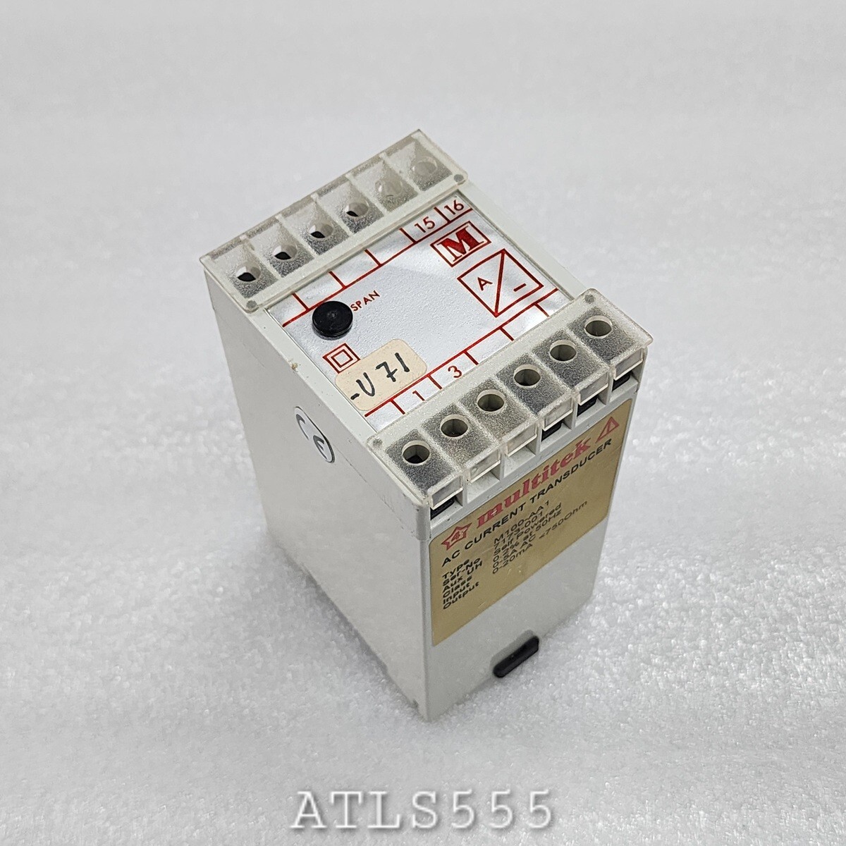 MULTITEK M100-AA1 CURRENT TRANSDUCER - Image 14