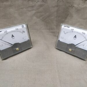 LIGHT STAR KA-81 AMMETER 103A-S 5A 0-600A